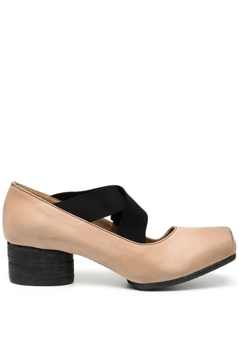 ballerine con tacco donna rosa e nere UMA WANG | US9101UW059